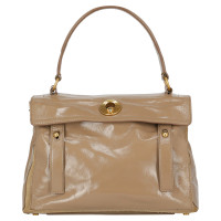 Yves Saint Laurent Muse II Leather in Beige