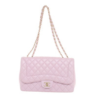 Chanel Classic Flap Bag Medium en Cuir en Rose/pink