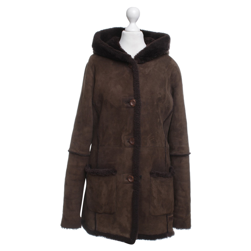 Emu Australia Coat with faux fur