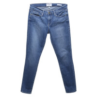 Frame Denim Skinny-Jeans in Blau