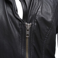 Muubaa Leather jacket in used look