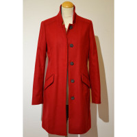 Boss Orange Jacke/Mantel aus Wolle in Rot