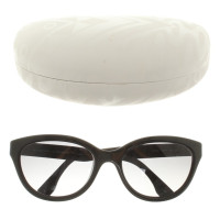 Emilio Pucci Lunettes de soleil en noir / blanc