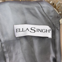 Ella Singh Jurk in Beige