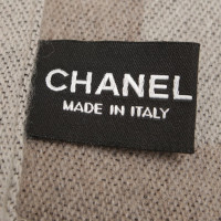 Chanel Dicker Schal in Beige