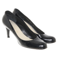 Bally Pumps/Peeptoes Lakleer in Zwart