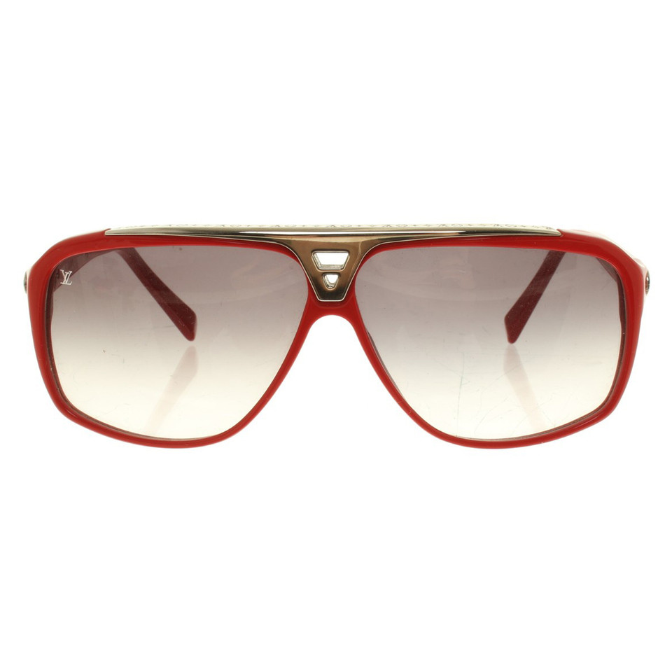 Louis Vuitton Sunglasses in red
