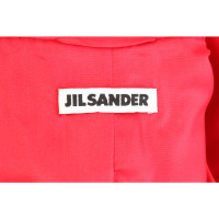 Jil Sander Blazer Silk in Red