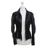 Prada Leather jacket in a biker look