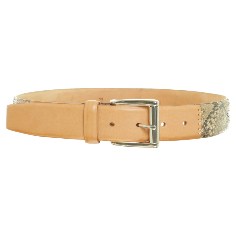 Other Designer Hemisphere - belt with reptile leather - Buy Second hand ...