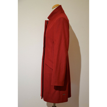 Boss Orange Jacke/Mantel aus Wolle in Rot