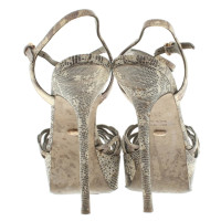 Sergio Rossi Sandals in Animal Art