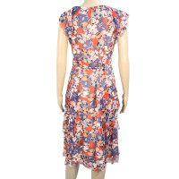 L.K. Bennett zijden jurk met bloemmotief