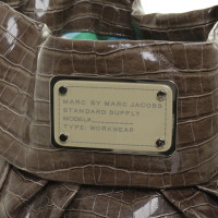 Marc Jacobs Schultertasche in Reptil-Optik