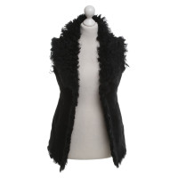 Closed Agnello gilet in nero