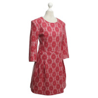 Maje Dress with lace trim