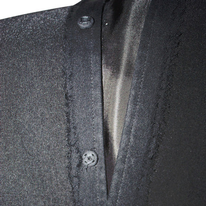Twin Set Simona Barbieri Jacket/Coat Viscose in Black