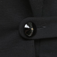 Yves Saint Laurent Jurk in zwart
