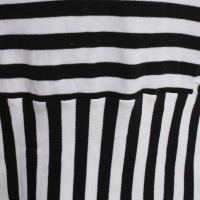Louis Vuitton Kleid in Schwarz/Weiß