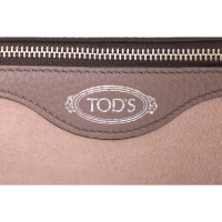 Tod's Wave Bag aus Leder in Taupe