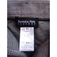 Patrizia Pepe Paire de Pantalon en Laine en Gris