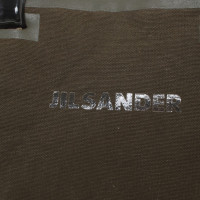 Jil Sander Borsa a mano verde oliva