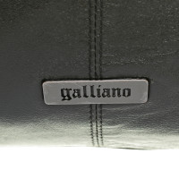 John Galliano Nieten-Tasche in Schwarz