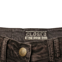 Closed Pantalon de velours brun