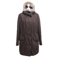 Yves Salomon Parka with fur trim