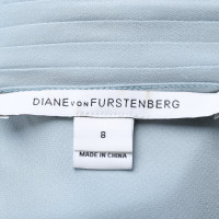 Diane Von Furstenberg Capispalla in Seta in Blu