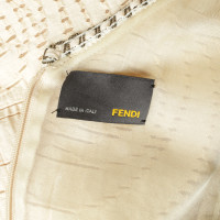 Fendi Robe de cocktail en point ajouré