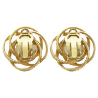 Chanel Pearl Clip Earrings
