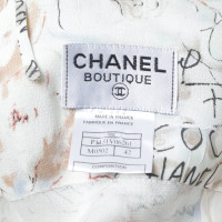 Chanel Robe et manteau multicolore