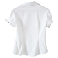 Steffen Schraut Short sleeve blouse in white