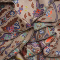 Etro paisley patroon zijden jurk