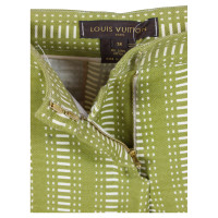 Louis Vuitton Groen witte patroon broek