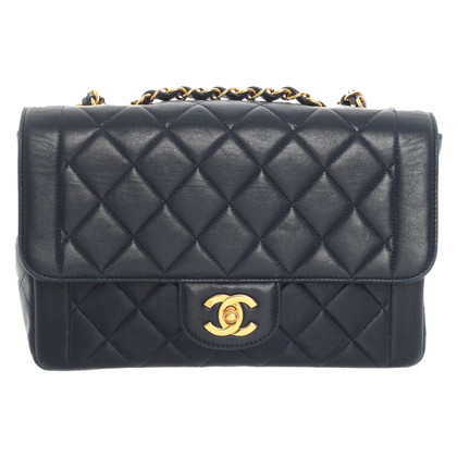 Chanel Flap Bag in blue leather
