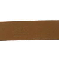 D&G riem met logo gesp