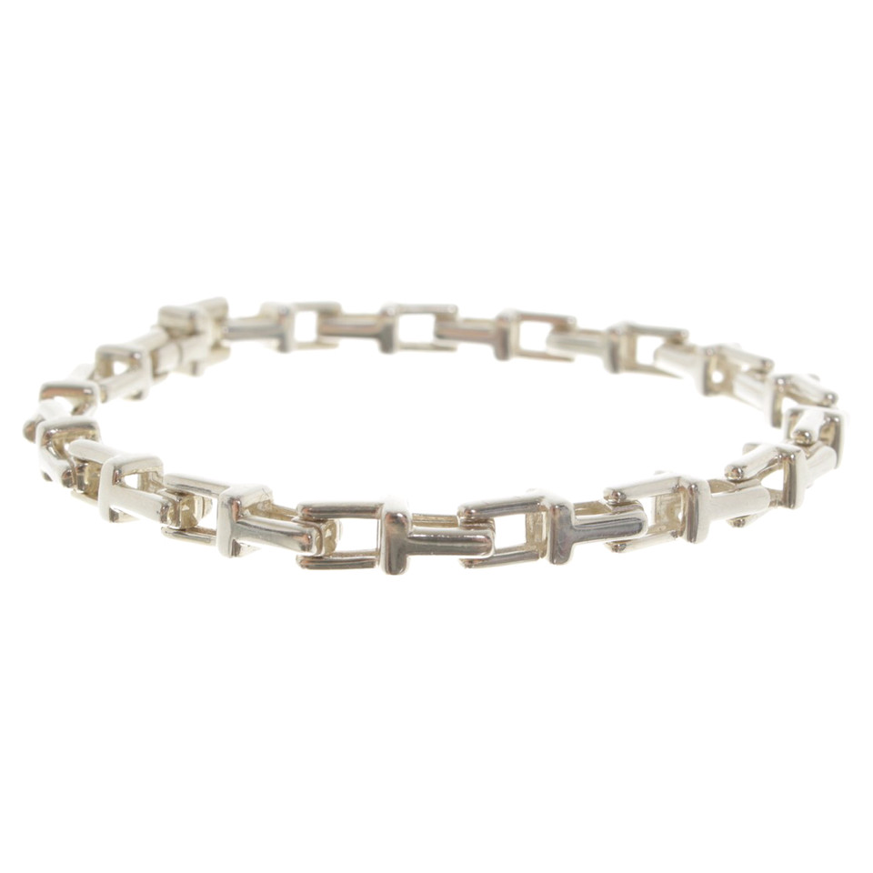 Tiffany & Co. Silver-colored link bracelet