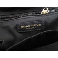 Elena Ghisellini Handtasche aus Leder in Violett