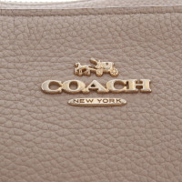 Coach Schoudertas in taupe