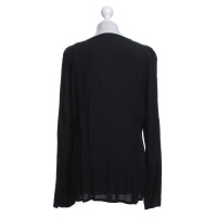 Ann Demeulemeester Top en noir