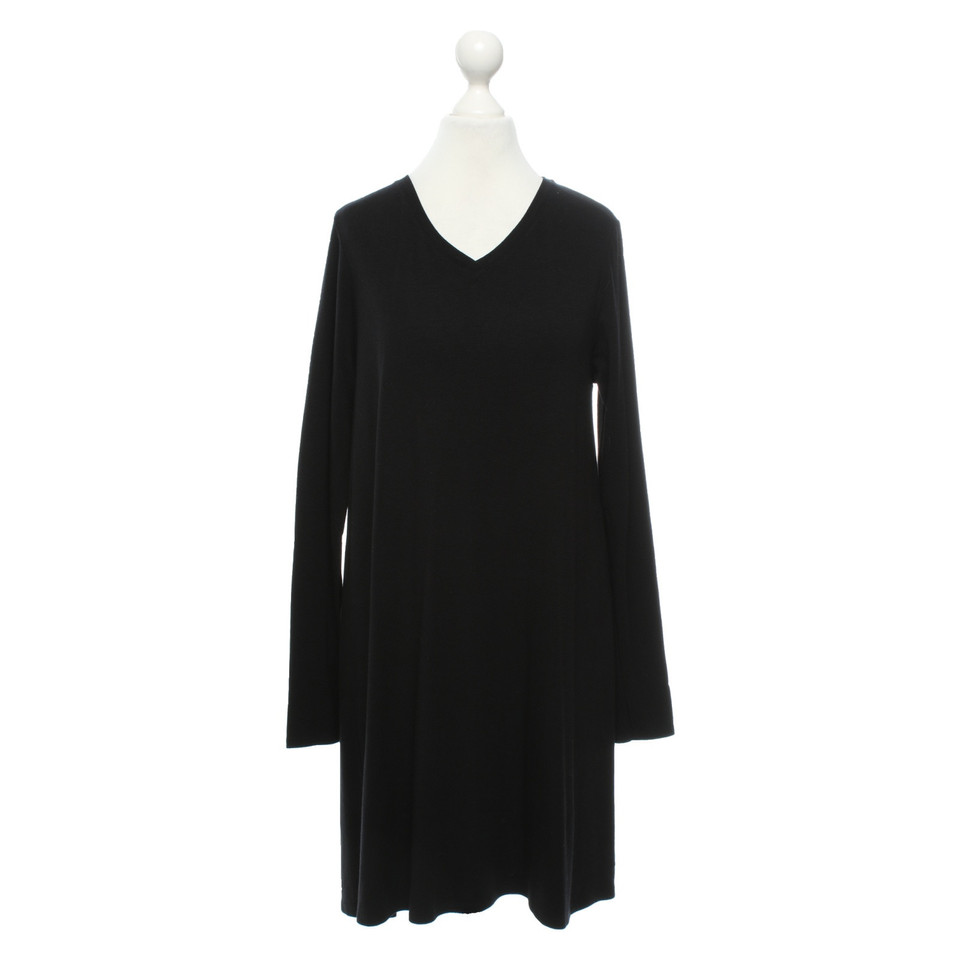 American Vintage Robe en Jersey en Noir