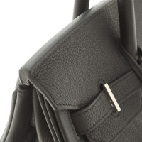 Hermès Birkin Bag 35 aus Leder in Schwarz