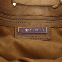Jimmy Choo Umhängetasche aus Leder in Braun
