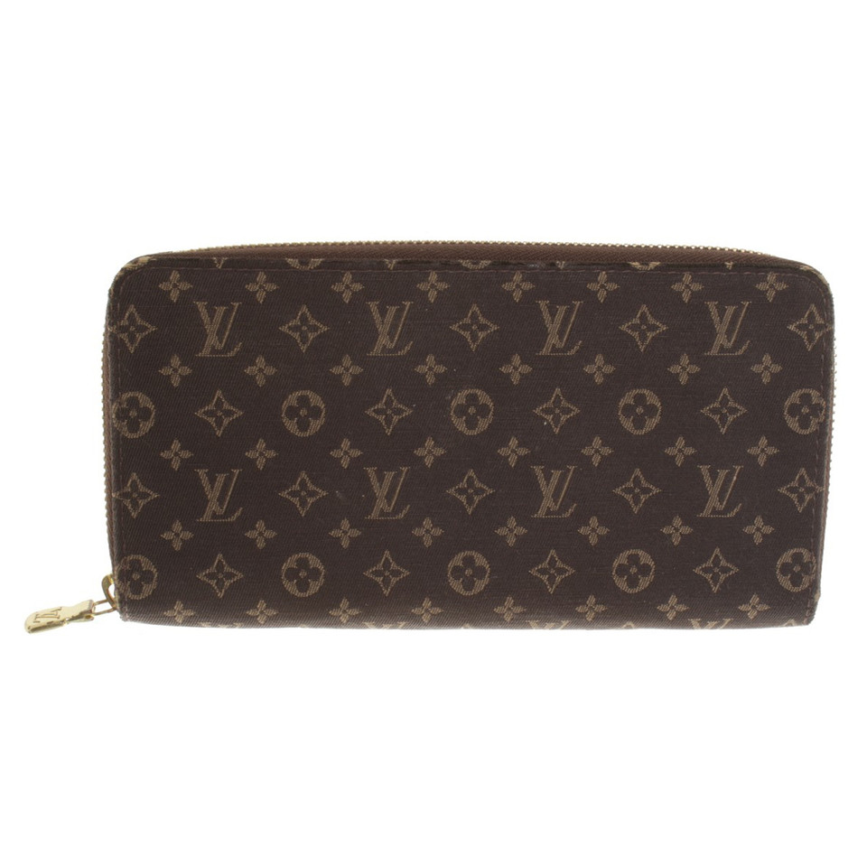 Louis Vuitton Portemonnee uit Monogram Mini Lin