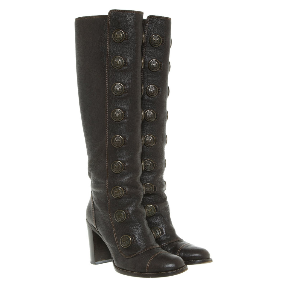 Dolce & Gabbana Stiefel aus Leder