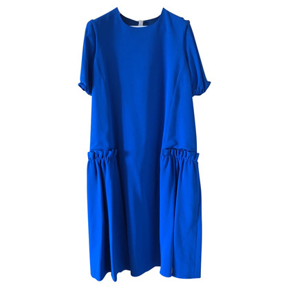Rochas Kleid aus Viskose in Blau