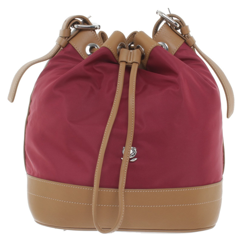 Navyboot Pouch bag in Bordeaux / brown