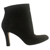 Manolo Blahnik Suede leather ankle boots in grey
